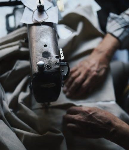 old sewing machine manuals